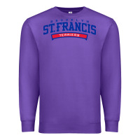 Purple st. francis brooklyn terriers Premium Sweatshirt - linhVisuals