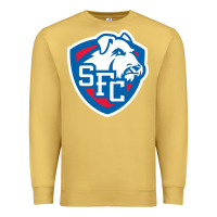 Antique Gold st. francis brooklyn terriers Premium Sweatshirt - linhVisuals