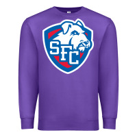 Purple st. francis brooklyn terriers Premium Sweatshirt - linhVisuals