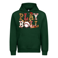 Forest Green baseball play ball Urban Hoodie - Jasminsmagicworld