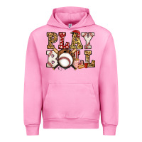 Fuchsia Pink baseball play ball Urban Hoodie - Jasminsmagicworld