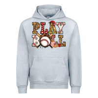 Heather Grey baseball play ball Urban Hoodie - Jasminsmagicworld