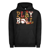 Pigment Black baseball play ball Urban Hoodie - Jasminsmagicworld