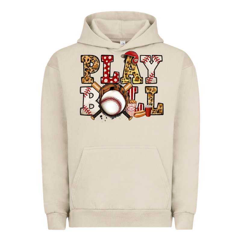 Baseball Play Ball Urban Hoodie by Jasminsmagicworld | Teevron