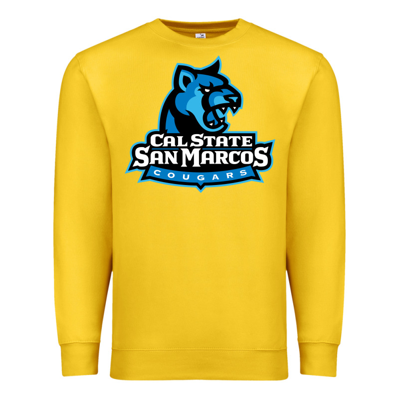 The Cal State San Marcos Cougars Premium Sweatshirt by linhVisuals | Teevron