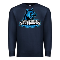 Navy The cal state san marcos cougars Premium Sweatshirt - linhVisuals
