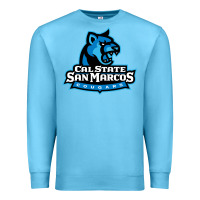 Ocean Blue The cal state san marcos cougars Premium Sweatshirt - linhVisuals