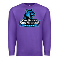Purple The cal state san marcos cougars Premium Sweatshirt - linhVisuals