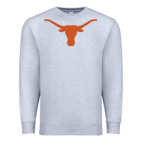 Heather Grey Texas Longhorns Vintage Hoodie Premium Sweatshirt - linhVisuals