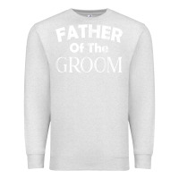 Oatmeal Heather father of the groom t shirt wedding gift Premium Sweatshirt - linhVisuals