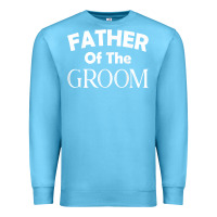 Ocean Blue father of the groom t shirt wedding gift Premium Sweatshirt - linhVisuals