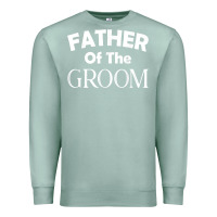Seafoam father of the groom t shirt wedding gift Premium Sweatshirt - linhVisuals