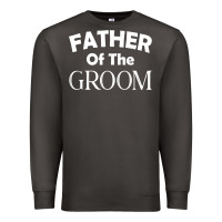 Smoke father of the groom t shirt wedding gift Premium Sweatshirt - linhVisuals