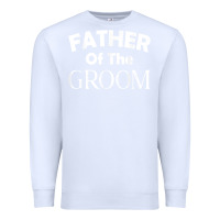 White father of the groom t shirt wedding gift Premium Sweatshirt - linhVisuals