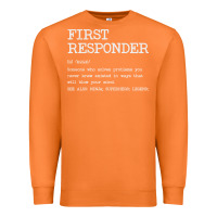 Carrot first responder  definition design Premium Sweatshirt - linhVisuals