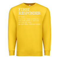 Lemon first responder  definition design Premium Sweatshirt - linhVisuals