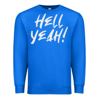True Royal hell yeah! Premium Sweatshirt - linhVisuals