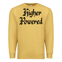 Antique Gold higher powered   alcoholics anonymous slogans Premium Sweatshirt - linhVisuals