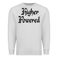 Dove Grey higher powered   alcoholics anonymous slogans Premium Sweatshirt - linhVisuals
