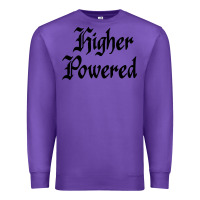 Purple higher powered   alcoholics anonymous slogans Premium Sweatshirt - linhVisuals