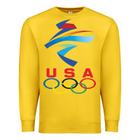 Lemon USA OLYMPIC RINGS Premium Sweatshirt - linhVisuals