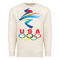 Sandshell USA OLYMPIC RINGS Premium Sweatshirt - linhVisuals