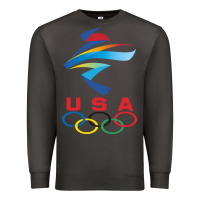 Smoke USA OLYMPIC RINGS Premium Sweatshirt - linhVisuals