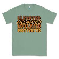 Sage Elevated melanated educated motivated Classic Tee - HowdyJamesFarm