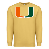 Antique Gold miami Premium Sweatshirt - linhVisuals
