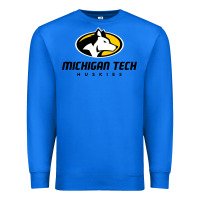 True Royal michigan tech Premium Sweatshirt - linhVisuals