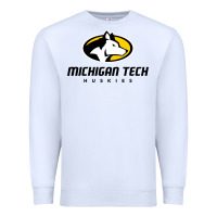 White michigan tech Premium Sweatshirt - linhVisuals