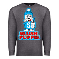 Charcoal Heather slush puppie cute Premium Sweatshirt - linhVisuals