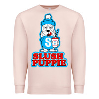 Pale Pink slush puppie cute Premium Sweatshirt - linhVisuals