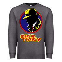Charcoal Heather dick tracy Premium Sweatshirt - linhVisuals