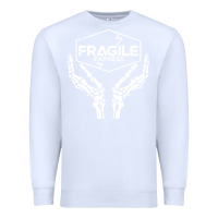 White fragile express death stranding Premium Sweatshirt - linhVisuals
