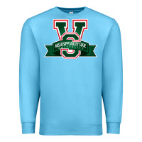 Ocean Blue mississippi valley Premium Sweatshirt - linhVisuals