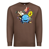Chestnut oswald the octopus Premium Sweatshirt - linhVisuals