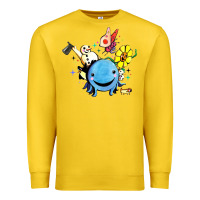 Lemon oswald the octopus Premium Sweatshirt - linhVisuals