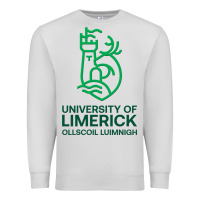 Dove Grey ul  university of limerick Premium Sweatshirt - linhVisuals