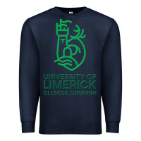 Navy ul  university of limerick Premium Sweatshirt - linhVisuals