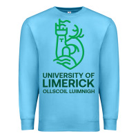 Ocean Blue ul  university of limerick Premium Sweatshirt - linhVisuals