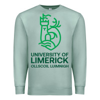 Seafoam ul  university of limerick Premium Sweatshirt - linhVisuals