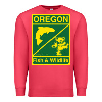 Cardinal oregon fish & wildlife deadheads unite! Premium Sweatshirt - linhVisuals