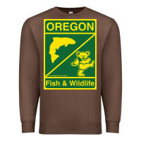 Chestnut oregon fish & wildlife deadheads unite! Premium Sweatshirt - linhVisuals