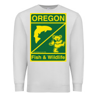 Dove Grey oregon fish & wildlife deadheads unite! Premium Sweatshirt - linhVisuals