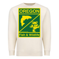 Sandshell oregon fish & wildlife deadheads unite! Premium Sweatshirt - linhVisuals