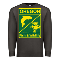 Smoke oregon fish & wildlife deadheads unite! Premium Sweatshirt - linhVisuals