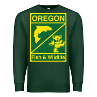 Sports Green oregon fish & wildlife deadheads unite! Premium Sweatshirt - linhVisuals
