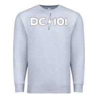 Heather Grey DC 101 Premium Sweatshirt - linhVisuals