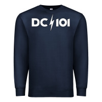 Navy DC 101 Premium Sweatshirt - linhVisuals